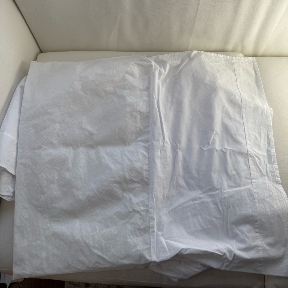 Cloud Island White Pleated Crib Skirt | Classic Nursery Bedding